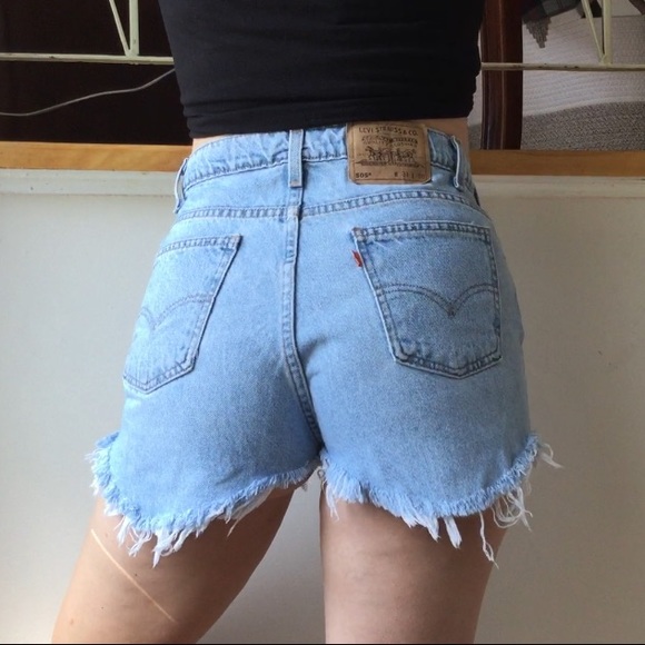 Levi's Pants - RARE Vintage Levi’s Cut Offs Orange Tab Light Wash